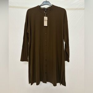 NWT!!! Eileen Fisher Button-Down Dress